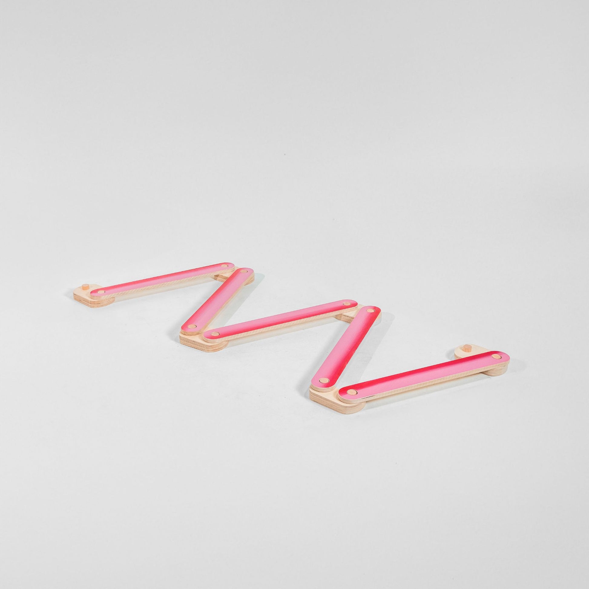 Improving child balance with a wooden beam