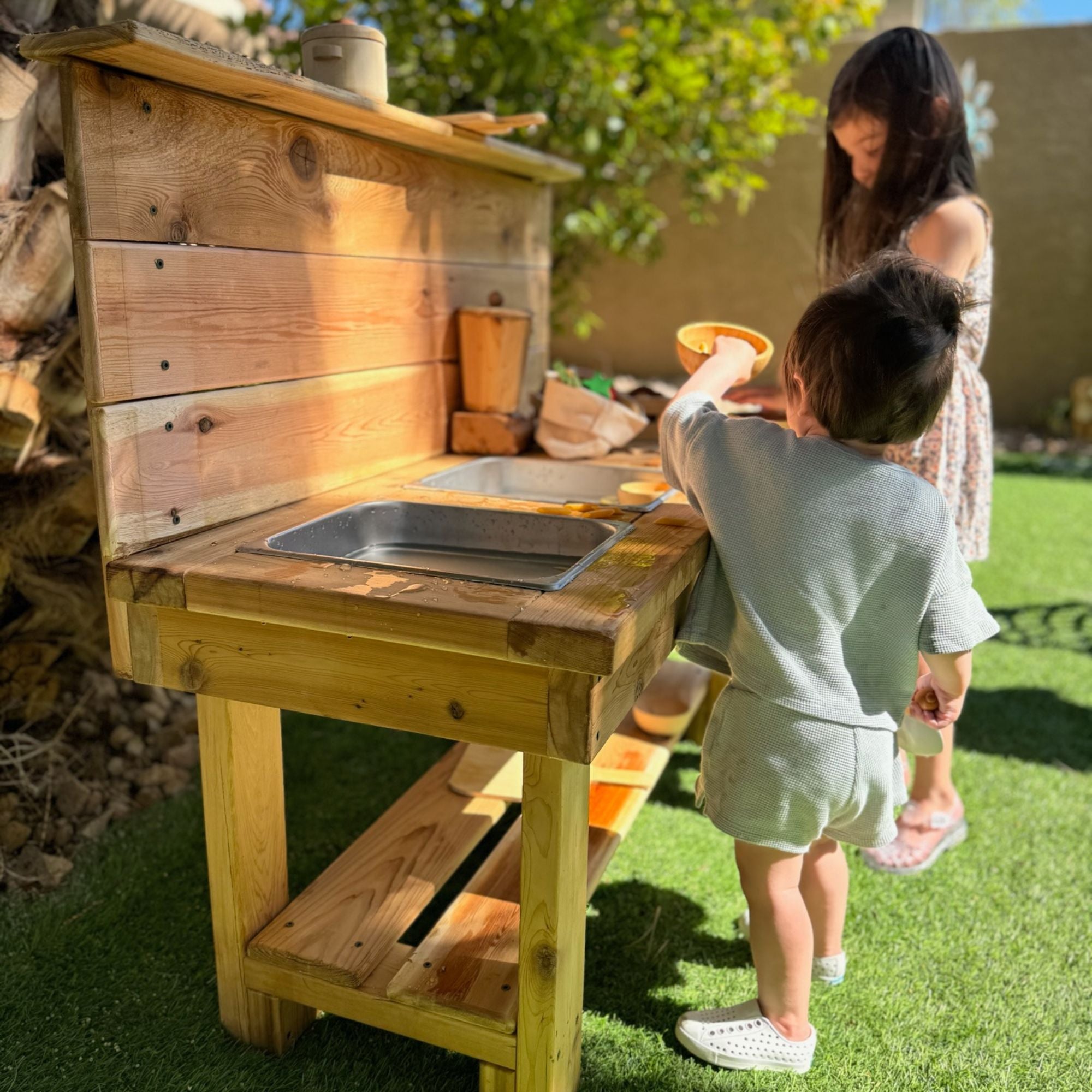 Childs mud kitchen on sale