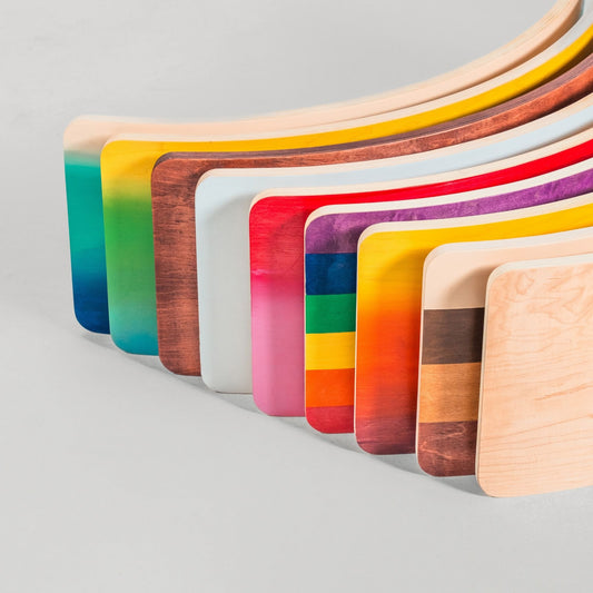 Wobble board promoting balance skills